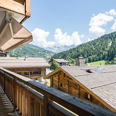 Balcon Du Soleil N°33 - Balcon Avec Vue Montagne Appartement Le Grand-Bornand